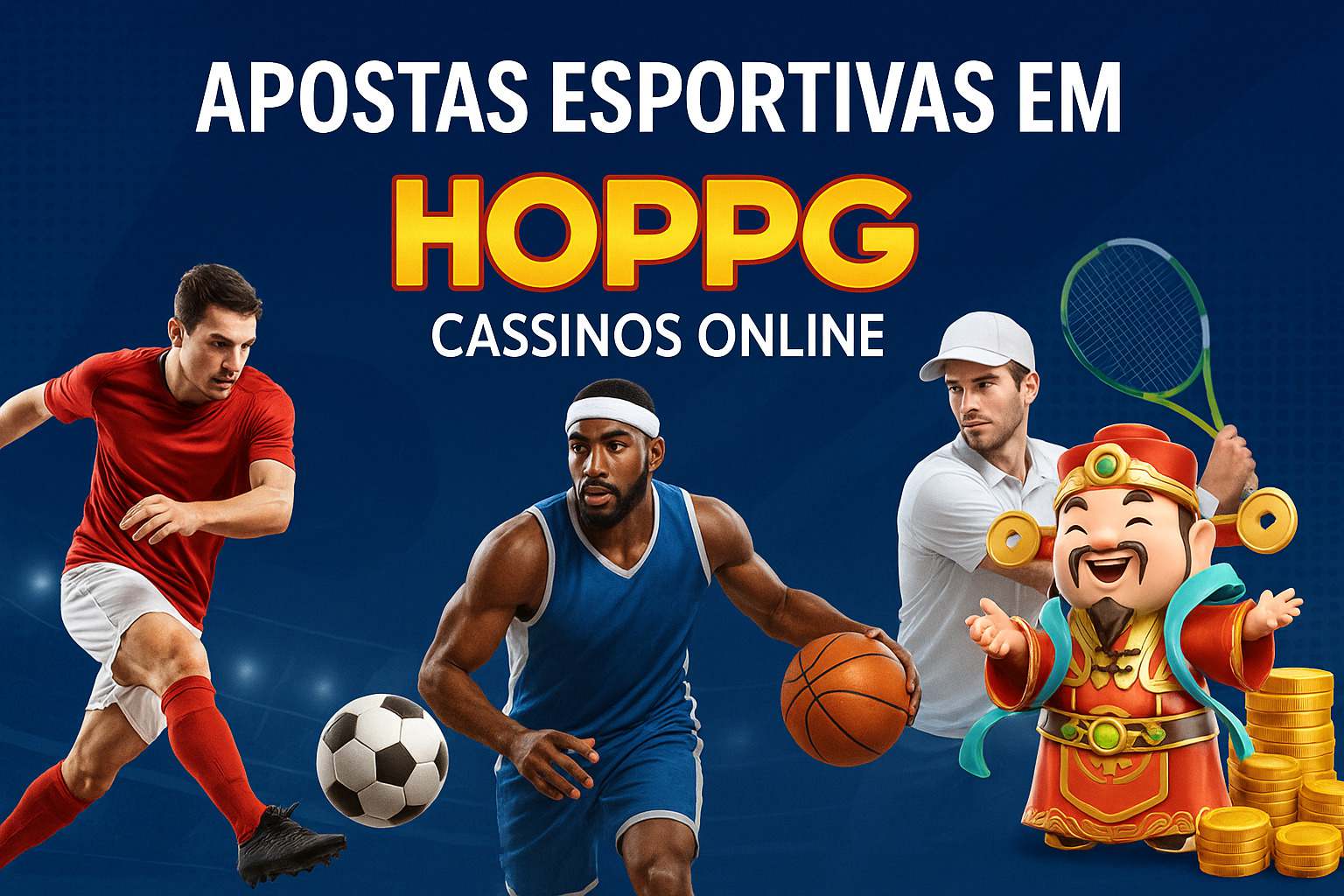 Aposte em apostas esportivas no cassino online HOPPG