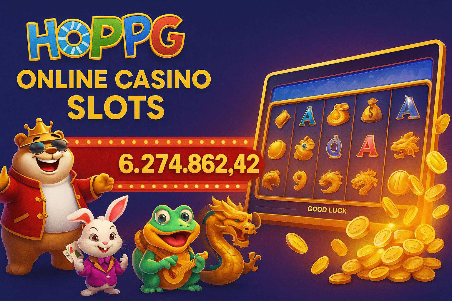 Jogos de Slot no Casino Online HOPPG