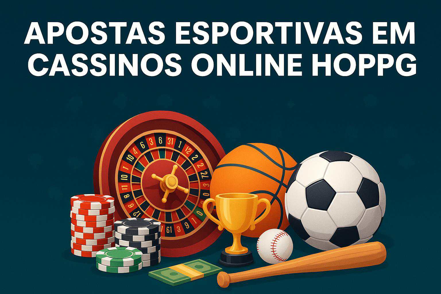 Apostas esportivas no cassino online HOPPG