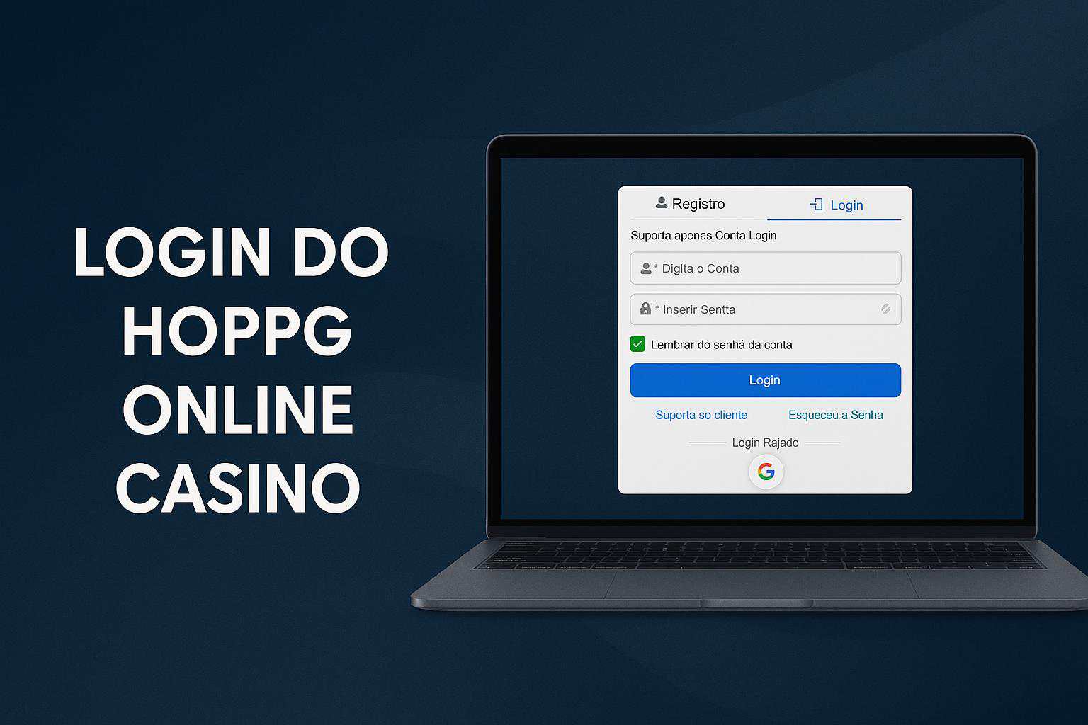 Login no Cassino HOPPG